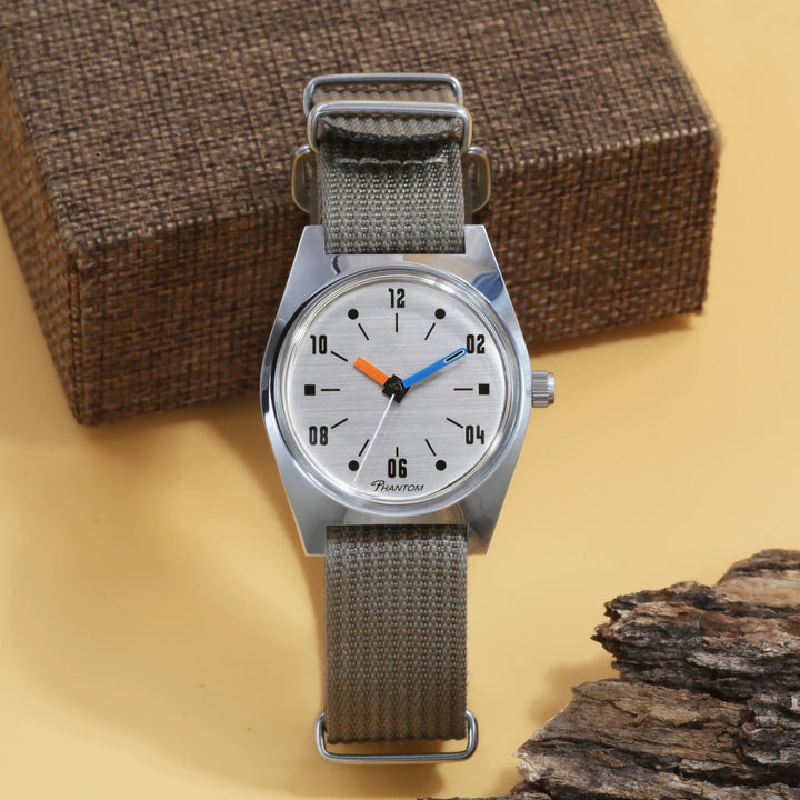 7120 Hand-Wind Mechanical Watch Men 36mm Retro Business Timepiece Classic Simple Couple watch