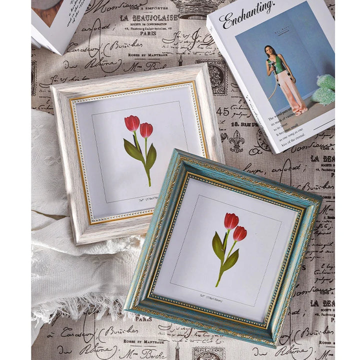 European Square Photo Frame 10 Inch & 12 Inch Decorative Picture Frame Home Decor and Memories, Stylish Artwork Display Frame