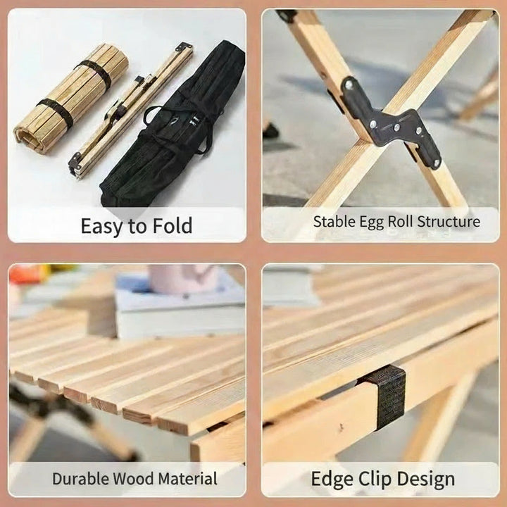 Waterproof Beach Camping Table Mesa Modern Minimalist Garden Camping Table Foldable Lounge Salon De Jardin Outdoor Furniture