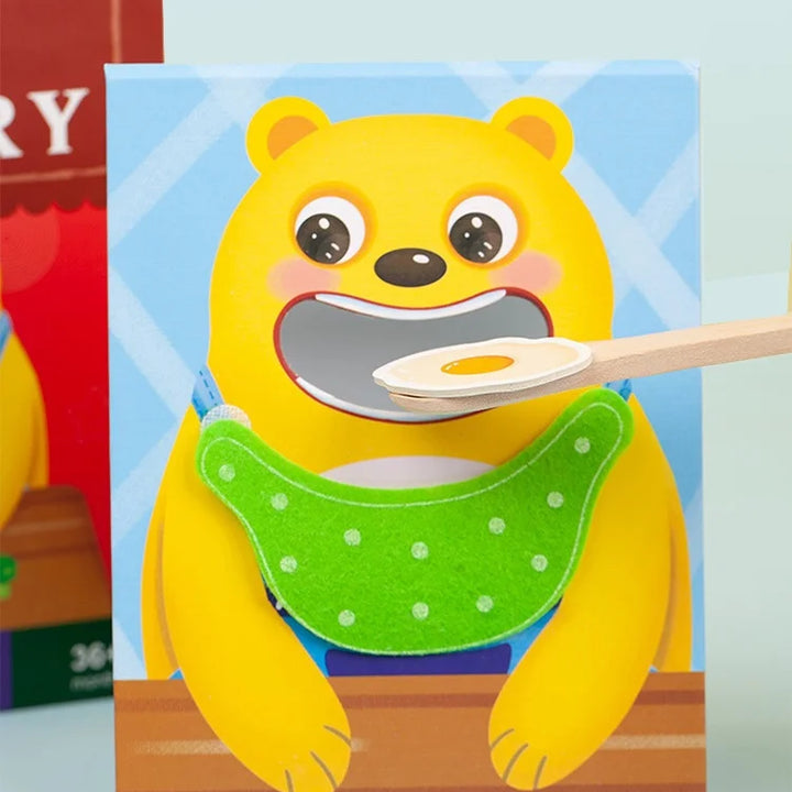 Parent-Child Interaction Play House Simulation Feeding Game Early Childhood Education Fine Motor Educational Toys