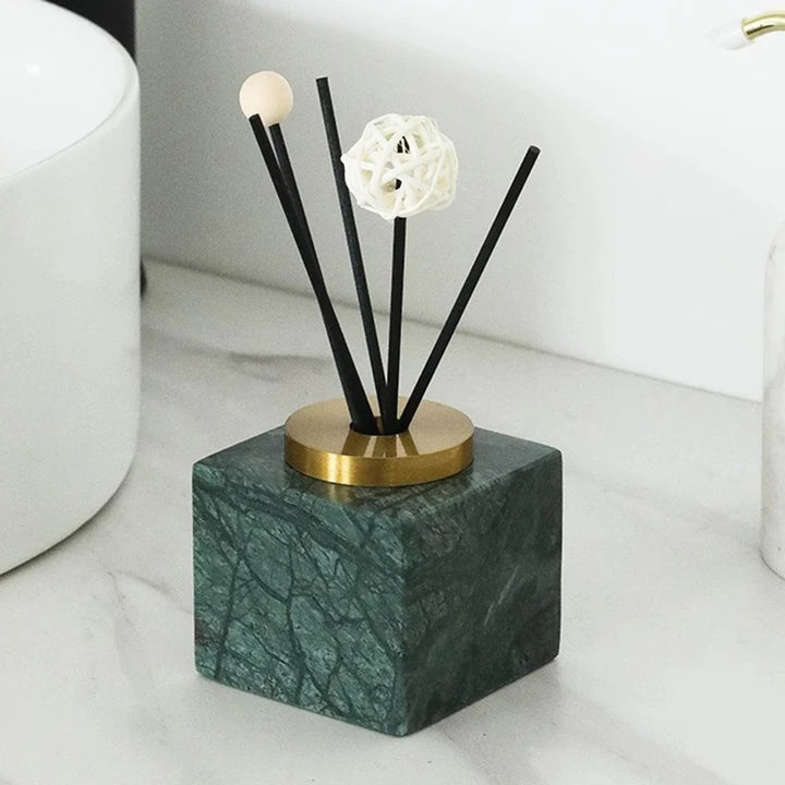 Square Aromatherapy Bottle Round Empty Display Decor Bathroom Aromatherapy Bottle Luxury Living Room Hotel Home Decoration