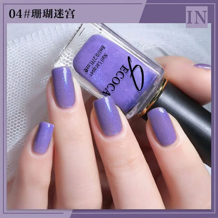 Glitter Nail Polish Cruelty-free Quick Dry Nail Varnish Enamel