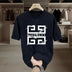 Men's 2025 Summer Fashion Funny Printed T-Shirts Beach Breathable Funny Clothing Oversize Casual Cotton Tops Mans Short Sleeve