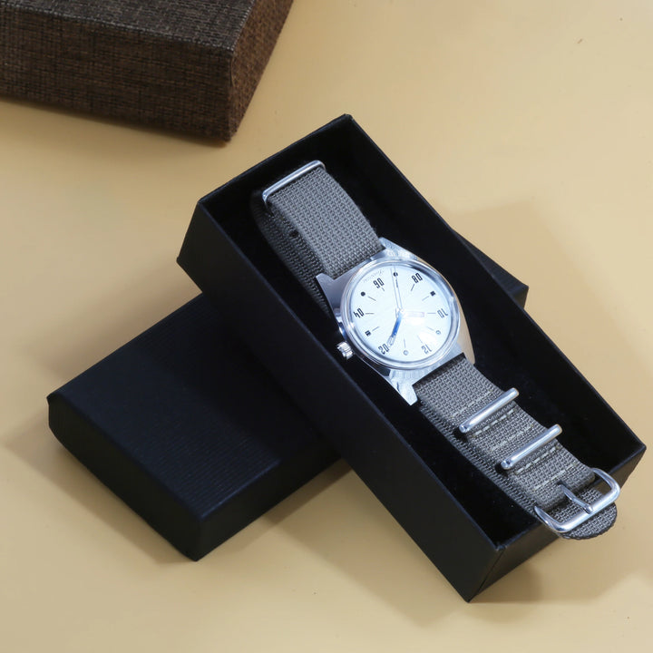 7120 Hand-Wind Mechanical Watch Men 36mm Retro Business Timepiece Classic Simple Couple watch