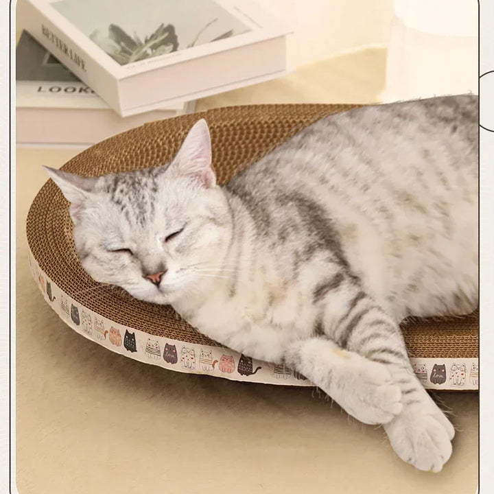 Cat Interactive Toy Rascador Para Gatos Cat Scratching Board Cat Scratcher Corrugated Cardboard Claw Grinding Cat Bed Nest