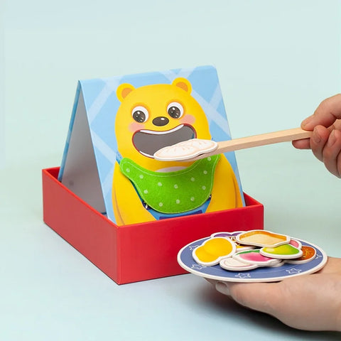 Parent-Child Interaction Play House Simulation Feeding Game Early Childhood Education Fine Motor Educational Toys