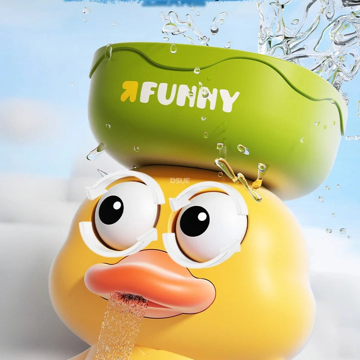 2025 Baby Bath Toy Play Water in Duck/Flower Shape Lion Waterwheel Children Fun in Shower Bathtub with Suction Cup in Kid Gift