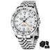 2024 PAGANI Design New Men's Automatic Mechanical Watches GMT Watch 42mm Sapphire Stainless Steel Waterproof Watch Reloj Hombre