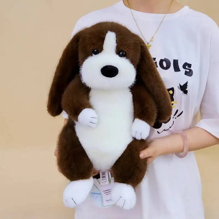 Dog Doll Cat Doll Puppy Plush Doll Cute Simulated Cat And Dog Plush Toy Soft Stuffed Animal Toy Kid Birthday Gift