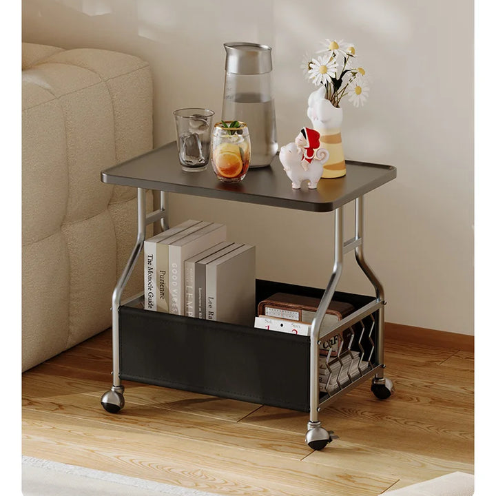 Modern Mobile Side Table Beauty Trendy Exquisite Glamour Coffee Table Luxury Elegant Mesa De Centro Sala Living Room Furniture
