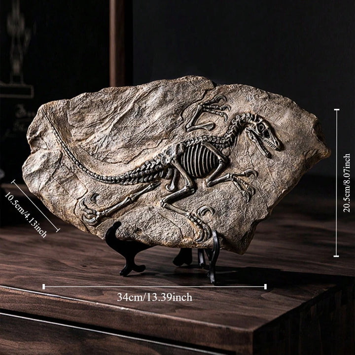 Tyrannosaurus Rex Dinosaur Fossil, Resin Dinosaur Skeleton Model, Dinosaur Decoration for Bookshelf Tabletop Display
