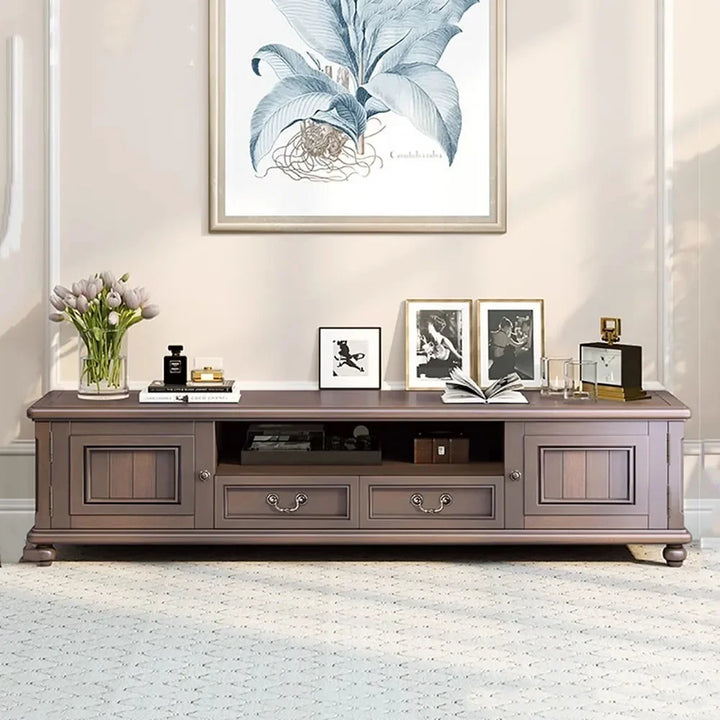 Vintage Aesthetic Tv Stand Retro Unique Designer Drawer Tv Stand Living Room Simple Moveis Para Tv Da Sala Luxury Furniture