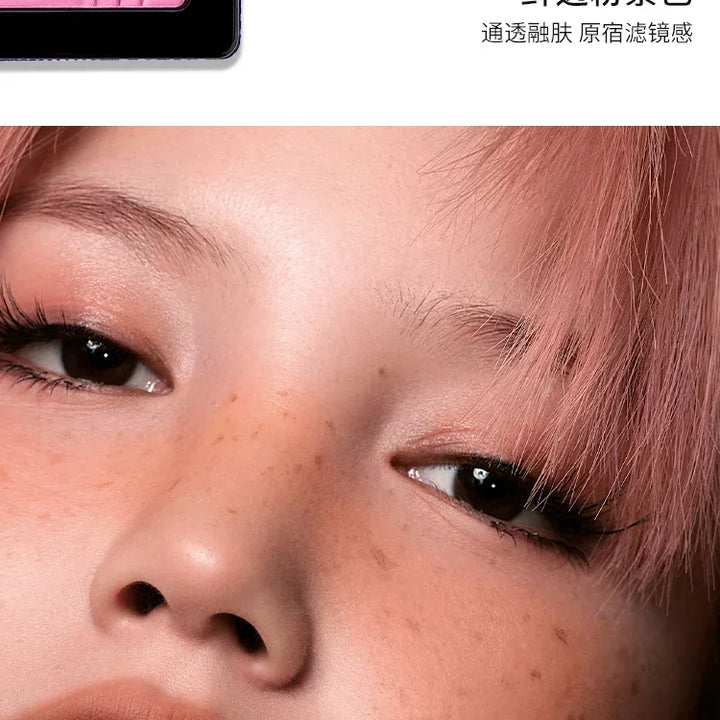 Kaleidos Blush Palette Makeup Waterproof Matte Finish For Cheek Facial Blusher On Vegan Korean Cosmetics Cruelty Free