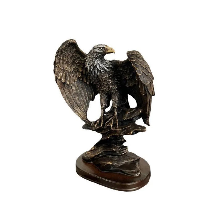 Resin Simulation Animal Statue Luxury Vivid Tiger Lion Head Ornament Retro Miniatures Figurine Sculpture Office