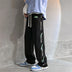 2025 New Fashion Trends Men's Casual Pants Processing Pants Thin Loose Oversized Elastic Breathable and Ventilated Pants