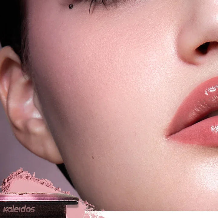 Kaleidos Blush Palette Makeup Waterproof Matte Finish For Cheek Facial Blusher On Vegan Korean Cosmetics Cruelty Free