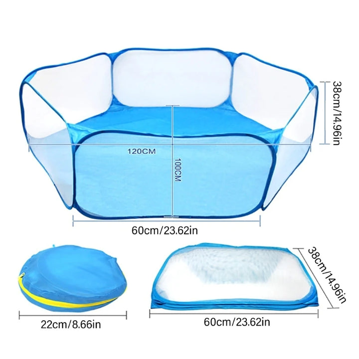 Toddlers Ball Play Pool Tent Baby Educational Toy Ball Pit Inflatable Ball Play Pit Playpen Ball Pit Baby Toy Ball Tent