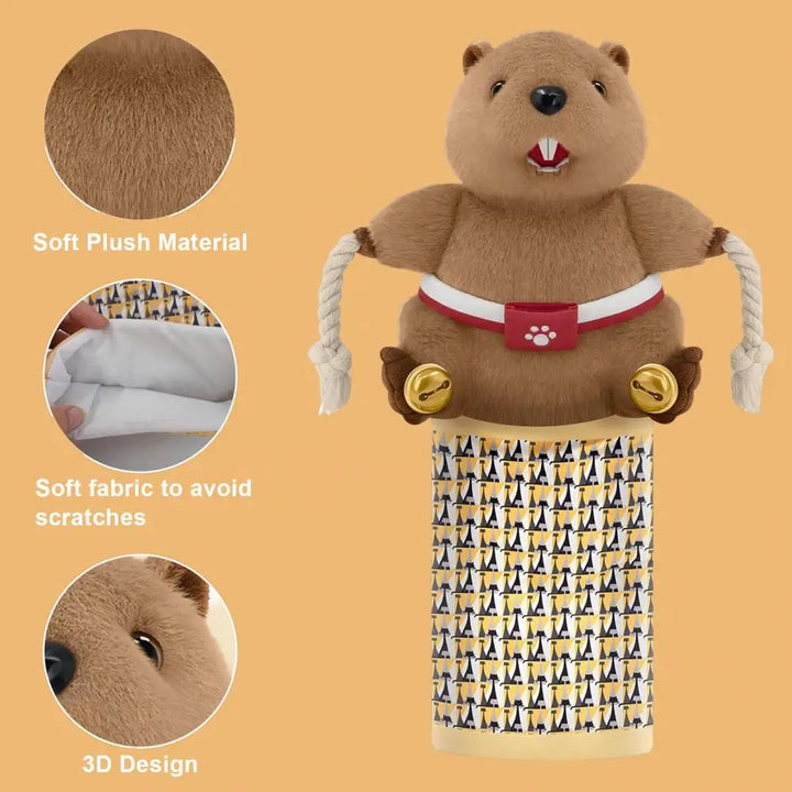 Wrestling Puppet for Cats Cat Wrestling Puppet Cat Wrestling Glove Puppet with Padding Bell for Safe Play Stuffed for Boredom