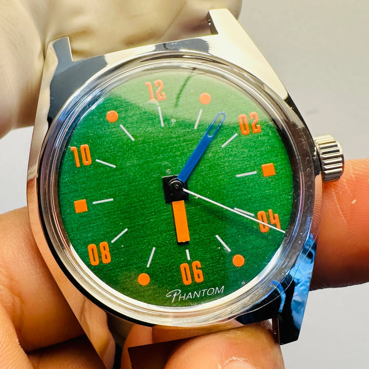 7120 Hand-Wind Mechanical Watch Men 36mm Retro Business Timepiece Classic Simple Couple watch