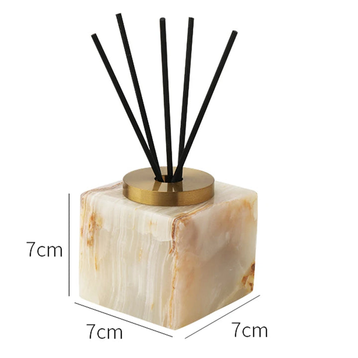 Square Aromatherapy Bottle Round Empty Display Decor Bathroom Aromatherapy Bottle Luxury Living Room Hotel Home Decoration