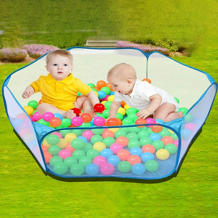 Toddlers Ball Play Pool Tent Baby Educational Toy Ball Pit Inflatable Ball Play Pit Playpen Ball Pit Baby Toy Ball Tent