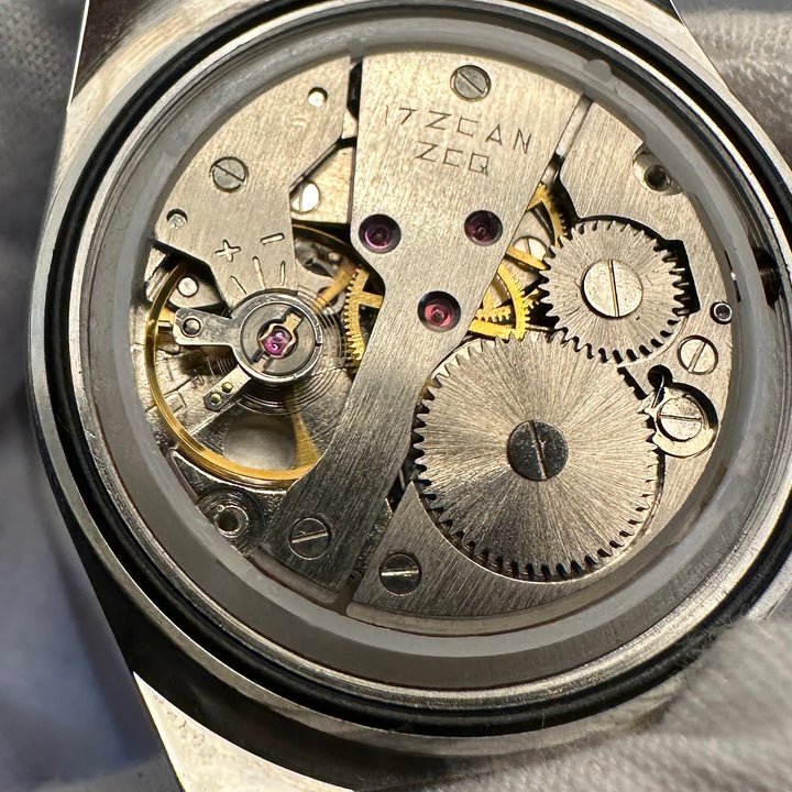 7120 Hand-Wind Mechanical Watch Men 36mm Retro Business Timepiece Classic Simple Couple watch
