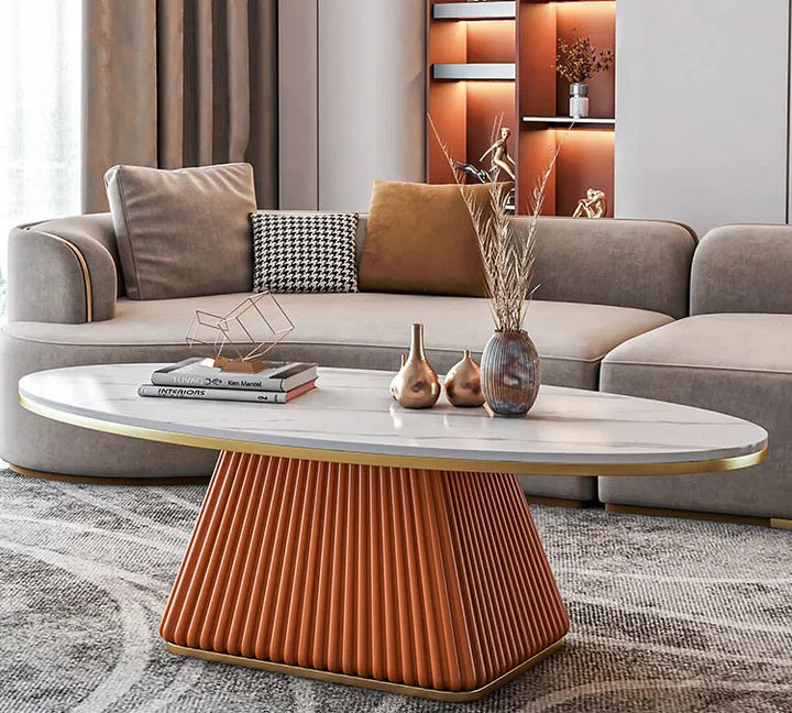 Square Glamour Coffee Tables Unique Nordic Luxury Aesthetic Coffee Tables Simple Minimalist Mesa Auxiliar Living Room Furniture