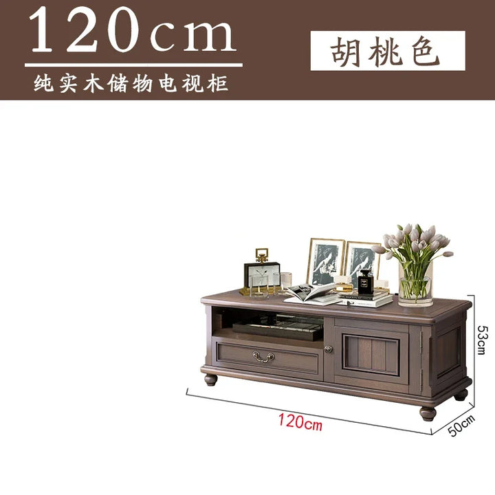 Vintage Aesthetic Tv Stand Retro Unique Designer Drawer Tv Stand Living Room Simple Moveis Para Tv Da Sala Luxury Furniture
