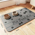 VIKAMA Pet Meal MATS Are Anti-slip, Water-absorbent, Easy to Maintain and Leak-proof. They Are Suitable for Both Dogs and Cats