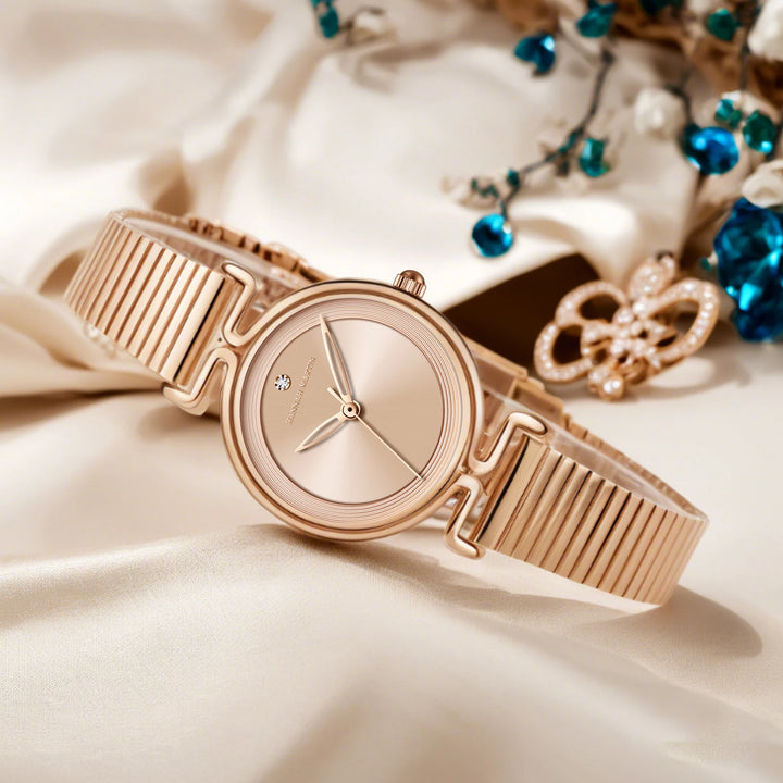 2025 New Women's Watch Top Brand Leisure Fashion 29mm Mini Dial Stainless Steel Mesh Strap Nordic Simple 3Bar Waterproof Watches