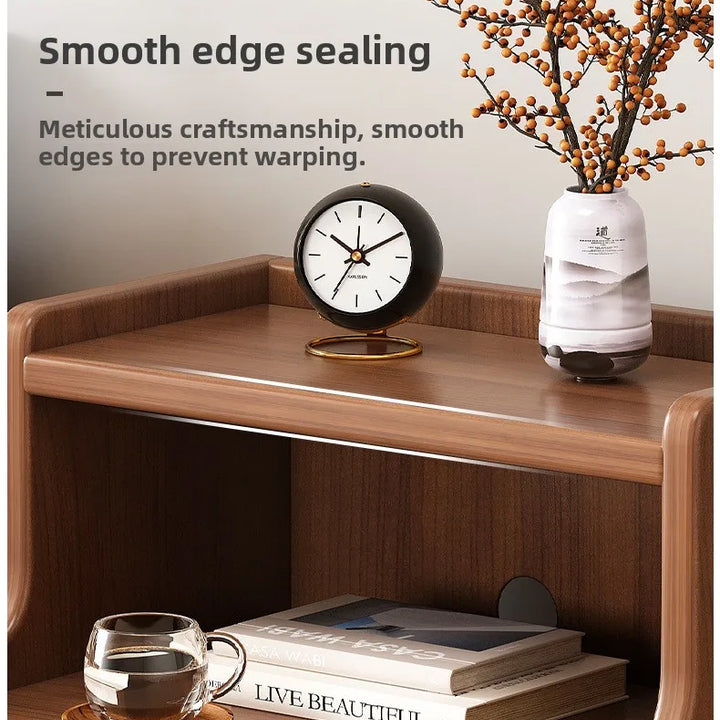 Wood Bedside Table DrawerNightstand Living Room Sturdy Storage Cabinet Bedroom Mesitas De Noche Madera Mesa De Cama Furniture
