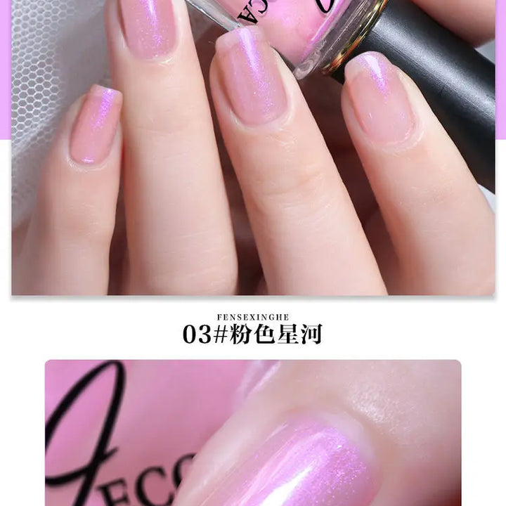 Glitter Nail Polish Cruelty-free Quick Dry Nail Varnish Enamel