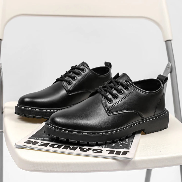 Fashionable Men's Formal Shoes Paired with Suits for Formal Occasions Dating Men's Business Casual Shoes Simple and Versatile
