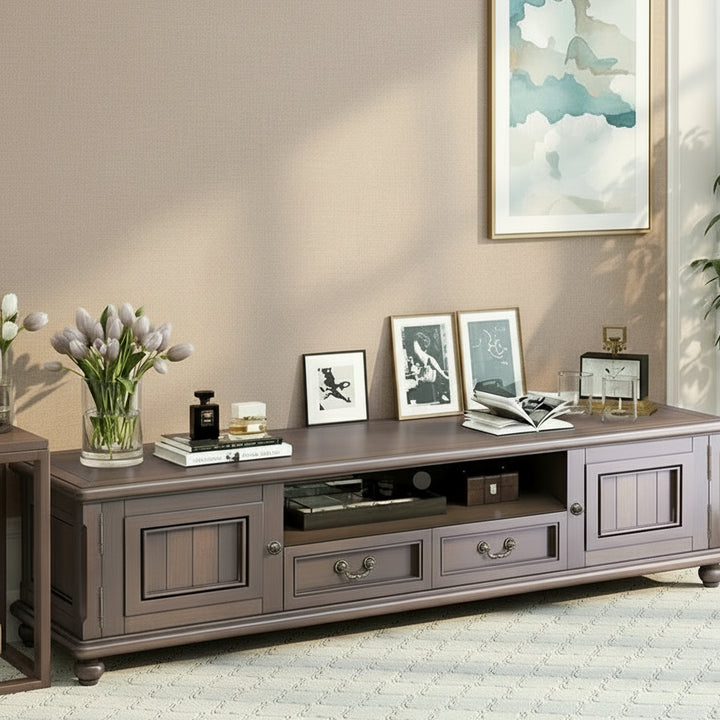 Vintage Aesthetic Tv Stand Retro Unique Designer Drawer Tv Stand Living Room Simple Moveis Para Tv Da Sala Luxury Furniture