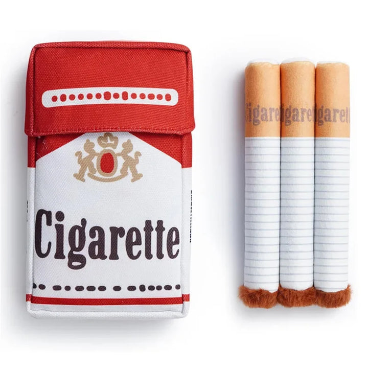 Funny Interactive Plush Dog Toys Creatives Cigarette Design Giggling Chewing Toy for Dog The Perfect Pet Gift for Plays Dogs Toy