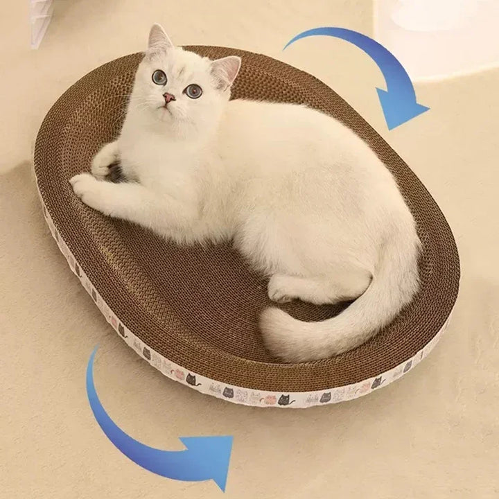 Cat Interactive Toy Rascador Para Gatos Cat Scratching Board Cat Scratcher Corrugated Cardboard Claw Grinding Cat Bed Nest