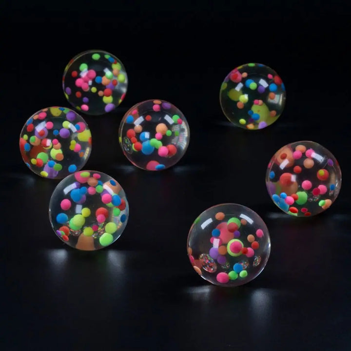 Bouncy Toys Funny Pinball Floating Ball Toy Balls Kids Balls Rubber Ball Jelly Bouncing Balls Bouncing Balls Jumping  Balls