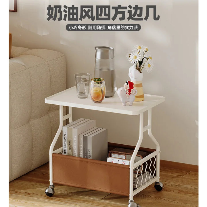 Modern Mobile Side Table Beauty Trendy Exquisite Glamour Coffee Table Luxury Elegant Mesa De Centro Sala Living Room Furniture
