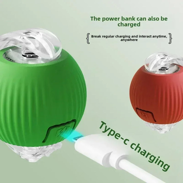 Interactive Dog Ball Automatic Puppy Toys for Puppies Dogs Toy Pet Balls Cats Products Intelligence Moving Small Supplies Home