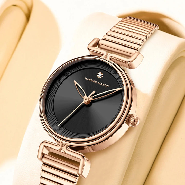 2025 New Women's Watch Top Brand Leisure Fashion 29mm Mini Dial Stainless Steel Mesh Strap Nordic Simple 3Bar Waterproof Watches