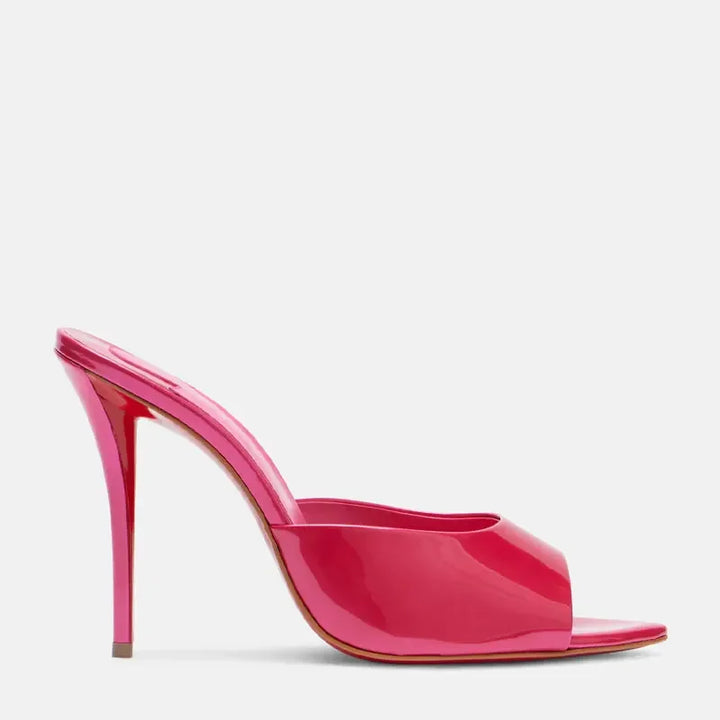 Shoes for Women New Pointed Open Toe Roman Sandals Metal Sexy Women's Shoes Outdoors Slippers 10.5 Cm Women Sandals  sandálias