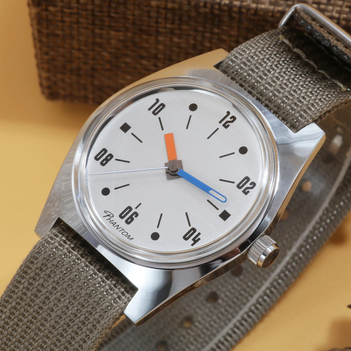7120 Hand-Wind Mechanical Watch Men 36mm Retro Business Timepiece Classic Simple Couple watch