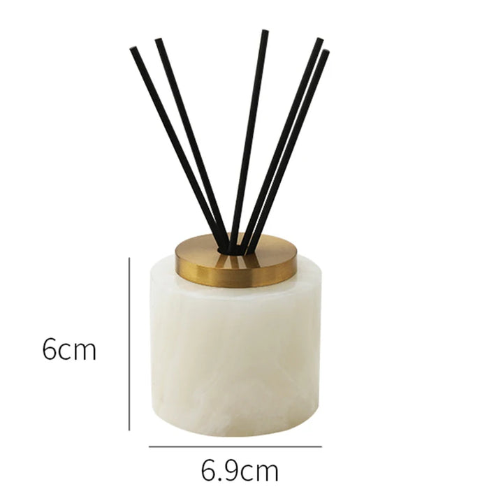 Square Aromatherapy Bottle Round Empty Display Decor Bathroom Aromatherapy Bottle Luxury Living Room Hotel Home Decoration