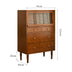Vintage Aesthetics Living Room Cabinets Simple Elegant Delicacy Unique Storage Cabinet Space Saving Woonkamer Kasten Furniture