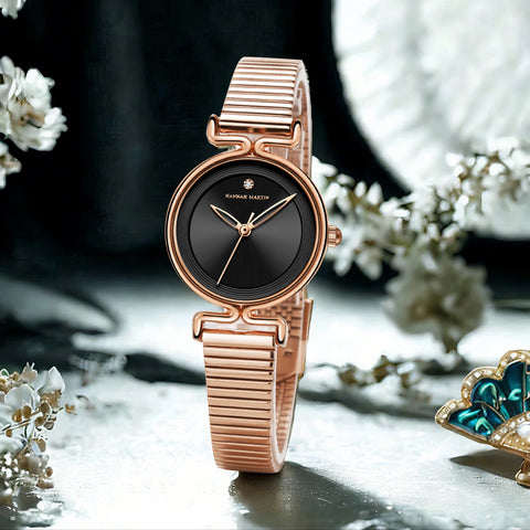 2025 New Women's Watch Top Brand Leisure Fashion 29mm Mini Dial Stainless Steel Mesh Strap Nordic Simple 3Bar Waterproof Watches