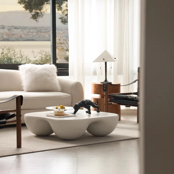 Square Nordic Coffee Table Design Modern Beauty Minimalist Coffee Table Trendy French Table Basse Salon Furniture Living Room
