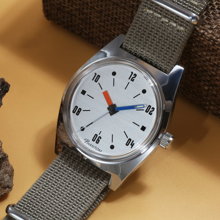 7120 Hand-Wind Mechanical Watch Men 36mm Retro Business Timepiece Classic Simple Couple watch