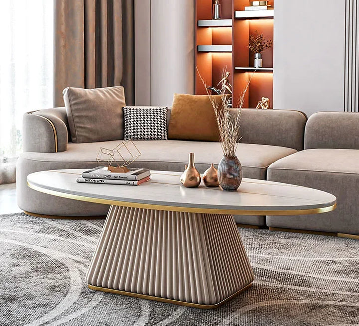 Square Glamour Coffee Tables Unique Nordic Luxury Aesthetic Coffee Tables Simple Minimalist Mesa Auxiliar Living Room Furniture