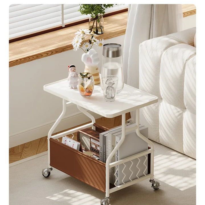 Modern Mobile Side Table Beauty Trendy Exquisite Glamour Coffee Table Luxury Elegant Mesa De Centro Sala Living Room Furniture