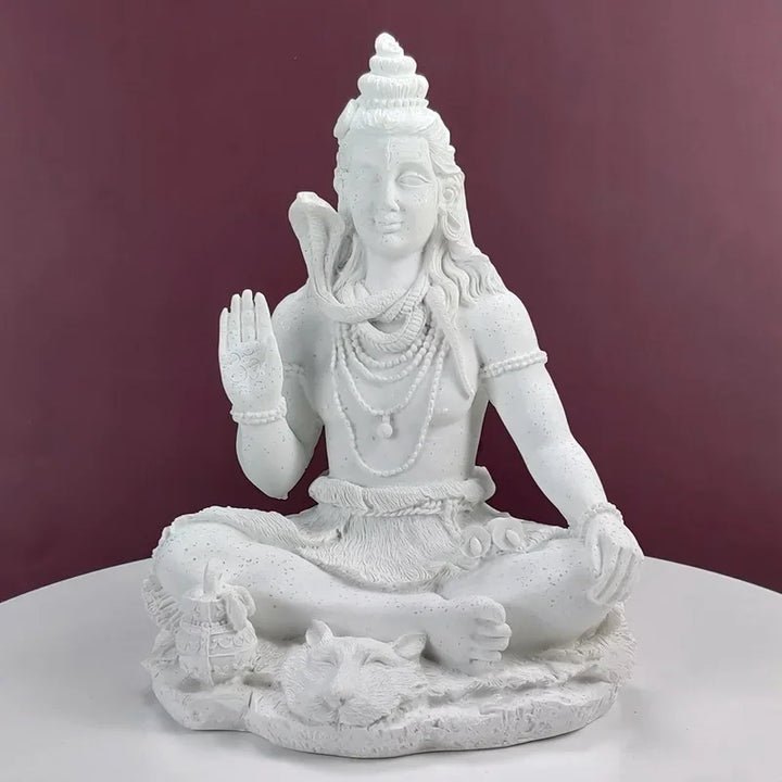 Resin Indian Ganesha Shiva God Statue Sai Baba of Shirdi Sculpture Lord Hanuman Hindu Buddha Religious Fengshui Home Decor